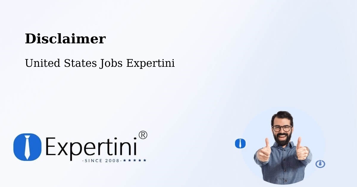 Disclaimer - United States Jobs Expertini