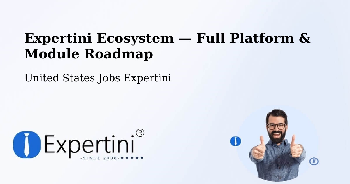 Expertini Ecosystem — Full Platform & Module Roadmap – Rincon