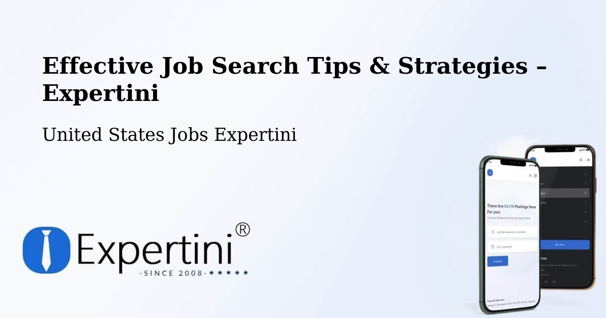 Job Search Tips & Strategies for Job Seekers – Rincon - Rincon, United States Jobs Expertini