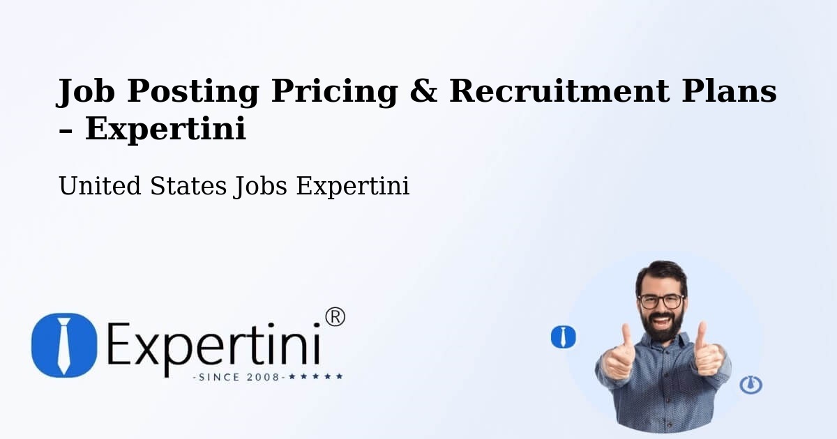 Job Posting Pricing & Recruitment Plans – Rincon - Rincon, United States Jobs Expertini