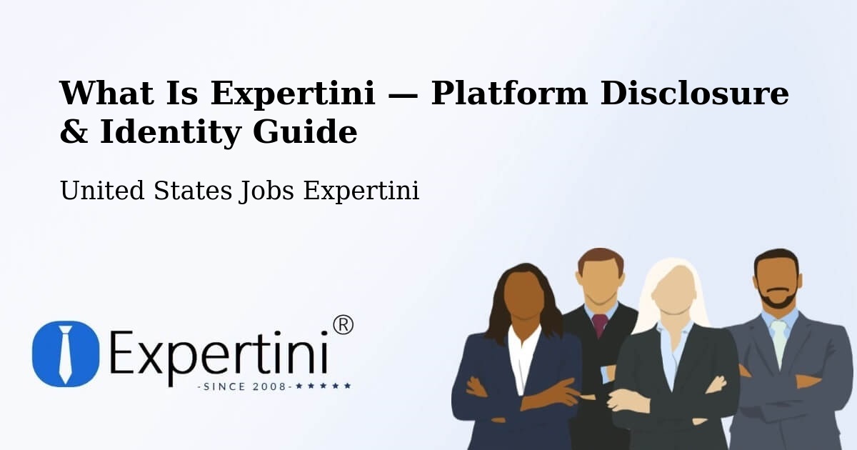 What Is Expertini — Platform Disclosure & Identity Guide – Rincon